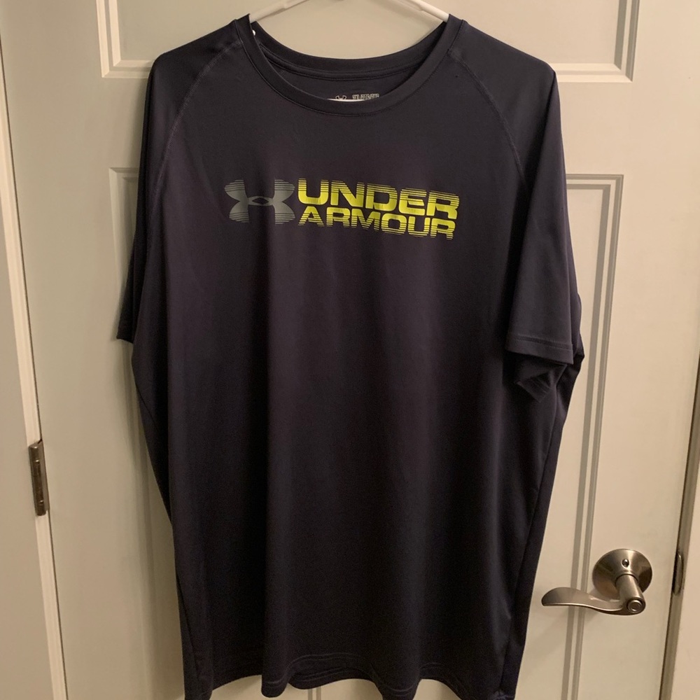 Gray Under Armour Workout shirt